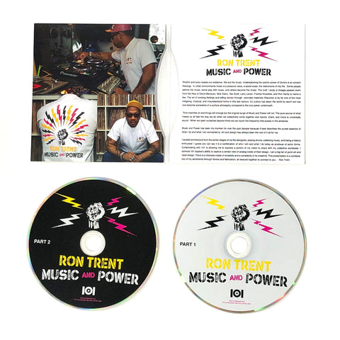 RON TRENT "MUSIC AND POWER" DOUBLE  MIX CD