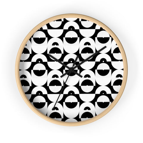 VINYL 02 PATTERN WALL CLOCK