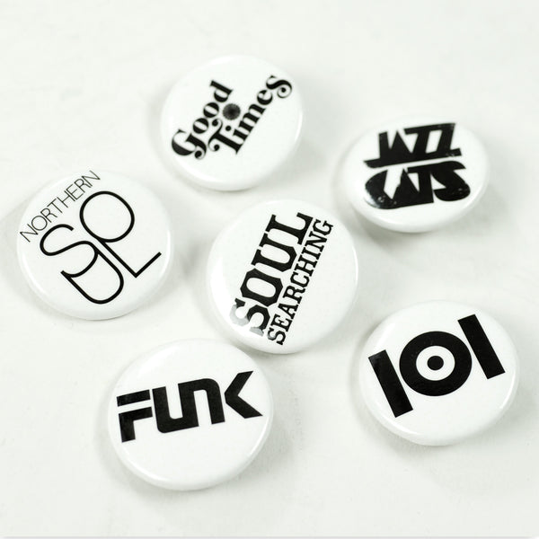 101 PIN PACK WHITE 6 PCS SET