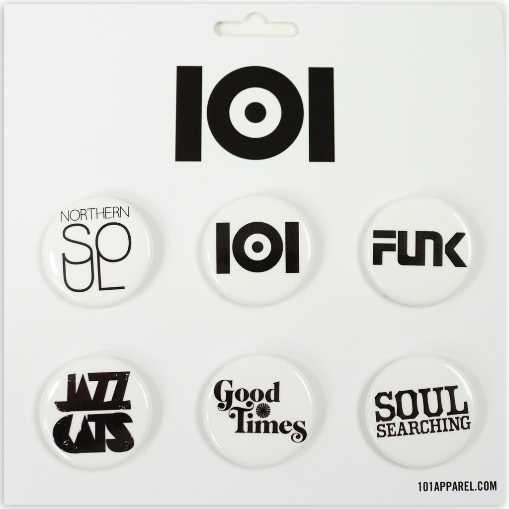 101 PIN PACK WHITE 6 PCS SET 101 PIN PACK WHITE 6 PCS SET