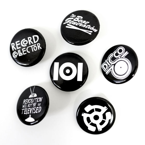 101 PIN PACK BLACK 6 PCS SET