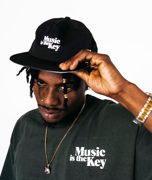 Music Is The Key 5 Panel Hat