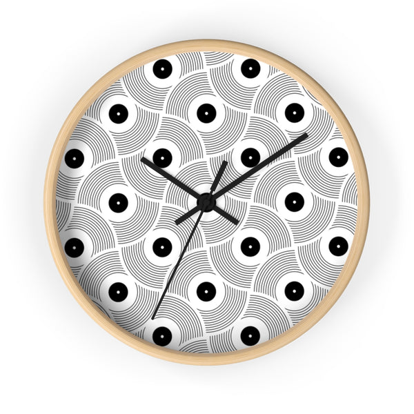 VINYL 02 PATTERN WALL CLOCK VINYL 02 PATTERN WALL CLOCK