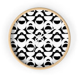 VINYL ABSTRACTIONS WALL CLOCK