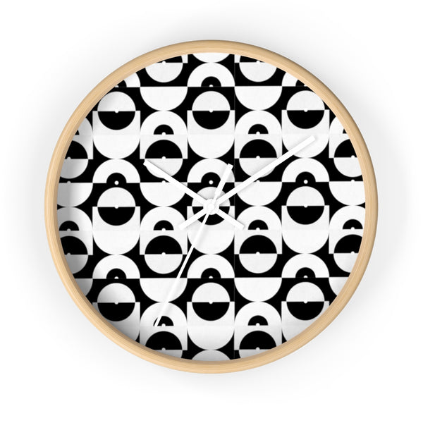 VINYL ABSTRACTIONS WALL CLOCK
