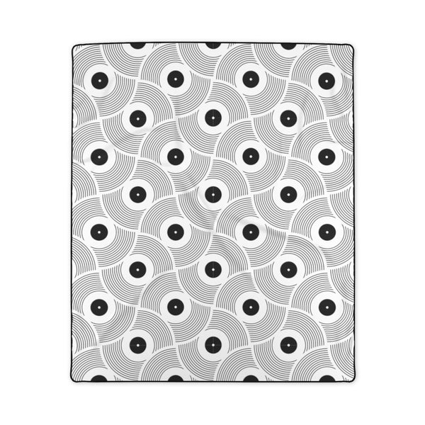 VINYL 02 PATTERN POLYESTER BLANKET