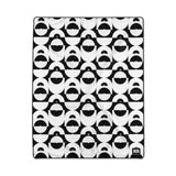 ABSTRACTIONS 01 PATTERN BLANKET - WHITE