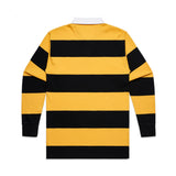 101 STRIPE RUGBY JERSEY YELLOW/BLACK