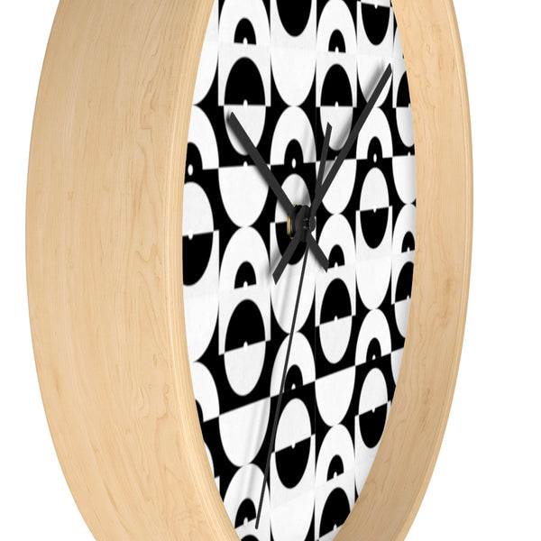 VINYL ABSTRACTIONS WALL CLOCK