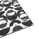 ABSTRACTIONS 01 PATTERN BLANKET - BLACK