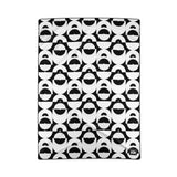 ABSTRACTIONS 01 PATTERN BLANKET - WHITE