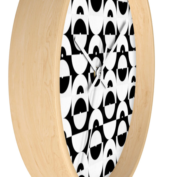 VINYL ABSTRACTIONS WALL CLOCK