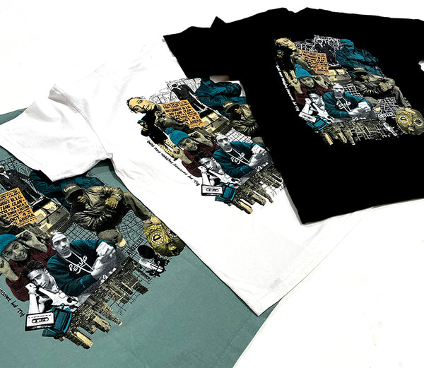 ALL MY FAVORITE RAPPERS ARE DEAD - BLACK W/POSTER
