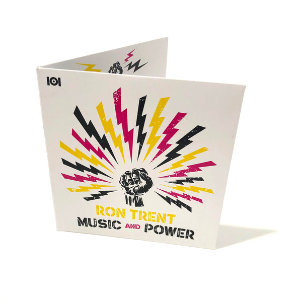 RON TRENT "MUSIC & POWER" BOX SET - T-SHIRT, 10" VINYL, DOUBLE CD, TOTE BAG