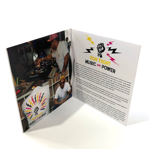 RON TRENT "MUSIC & POWER" BOX SET - T-SHIRT, 10" VINYL, DOUBLE CD, TOTE BAG