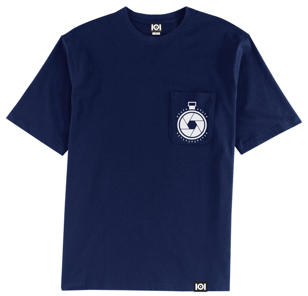 EXPLORE, CREATE, INSPIRE POCKET T-SHIRT
