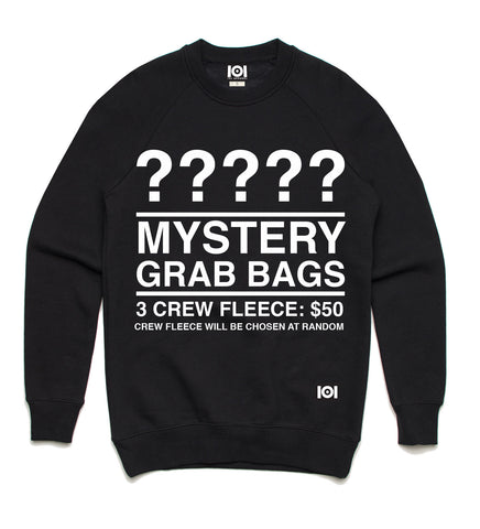 MENS LONG SLEEVE T-SHIRT MYSTERY GRAB BAG - 4 FOR $50