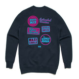 DISCO MIX CREW FLEECE
