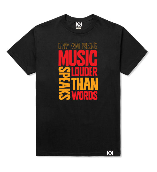 DANNY KRIVIT "MUSIC SPEAKS LOUDER THAN WORDS" MIX CD & T-SHIRT