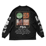 FELA KUTI - PREMIUM LONG SLEEVE SHIRT - BLACK