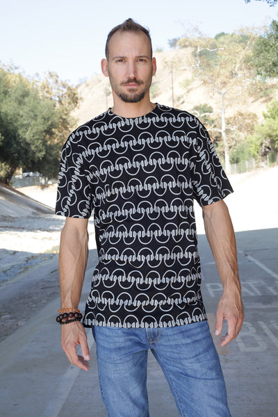 HEADPHONE ALL OVER PRINT SHIRT