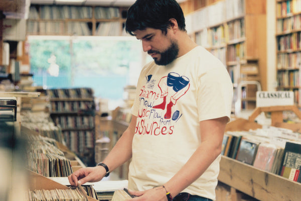 QUANTIC "STREAMS OF NEW MUSIC" MIX CD AND T-SHIRT