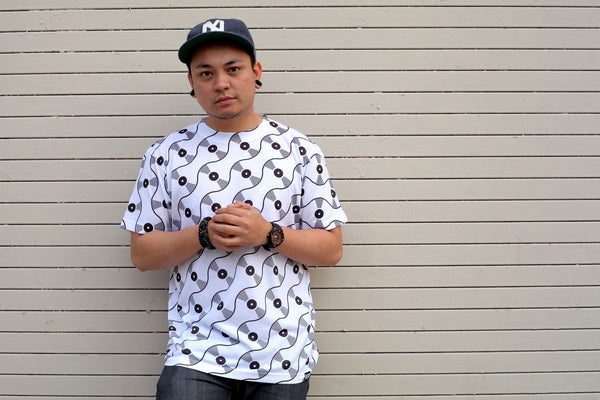 VINYL 02 ALL OVER PRINT SHIRT