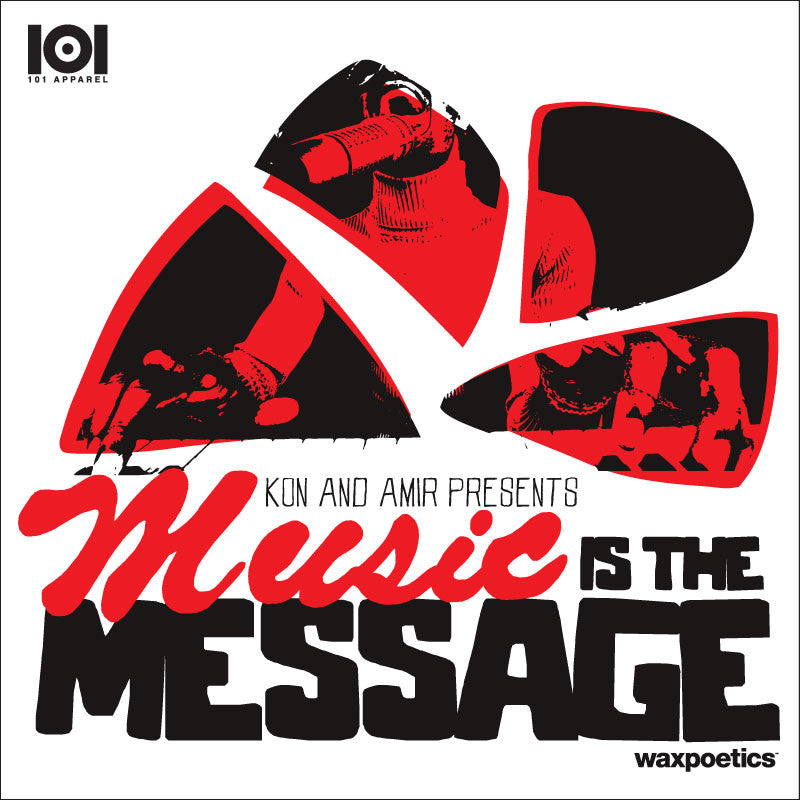 KON & AMIR  KON & AMIR "MUSIC IS THE MESSAGE" MIX CD