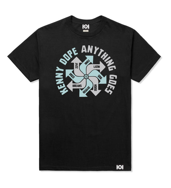 KENNY DOPE "ANYTHING GOES" MIX CD, T-SHIRT & LIMITED EDITION CASSETTE