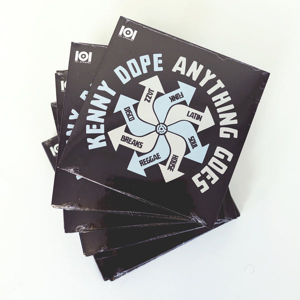 KENNY DOPE "ANYTHING GOES" MIX CD, T-SHIRT & LIMITED EDITION CASSETTE