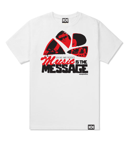 KON & AMIR "MUSIC IS THE MESSAGE" MIX CD & T-SHIRT