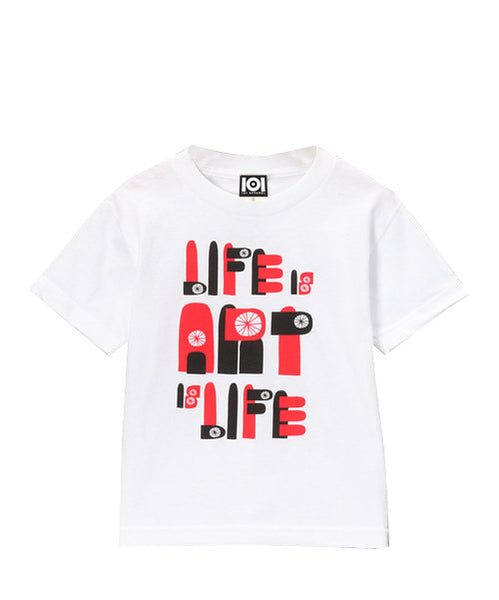 KIDS LIFE IS ART IS LIFE T-SHIRT KIDS LIFE IS ART IS LIFE T-SHIRT