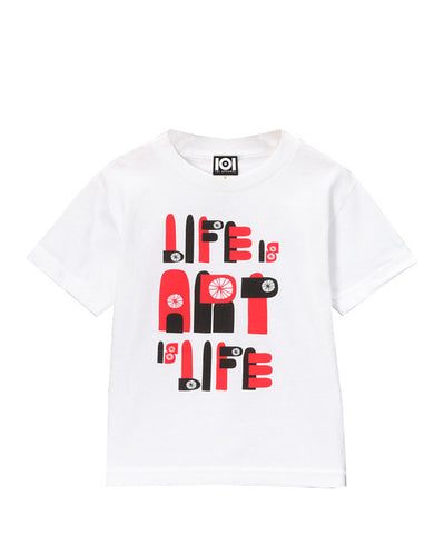 KIDS LIFE IS ART IS LIFE T-SHIRT