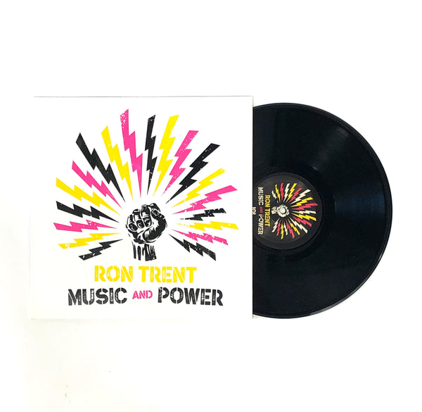 RON TRENT "MUSIC & POWER" BOX SET - T-SHIRT, 10" VINYL, DOUBLE CD, TOTE BAG