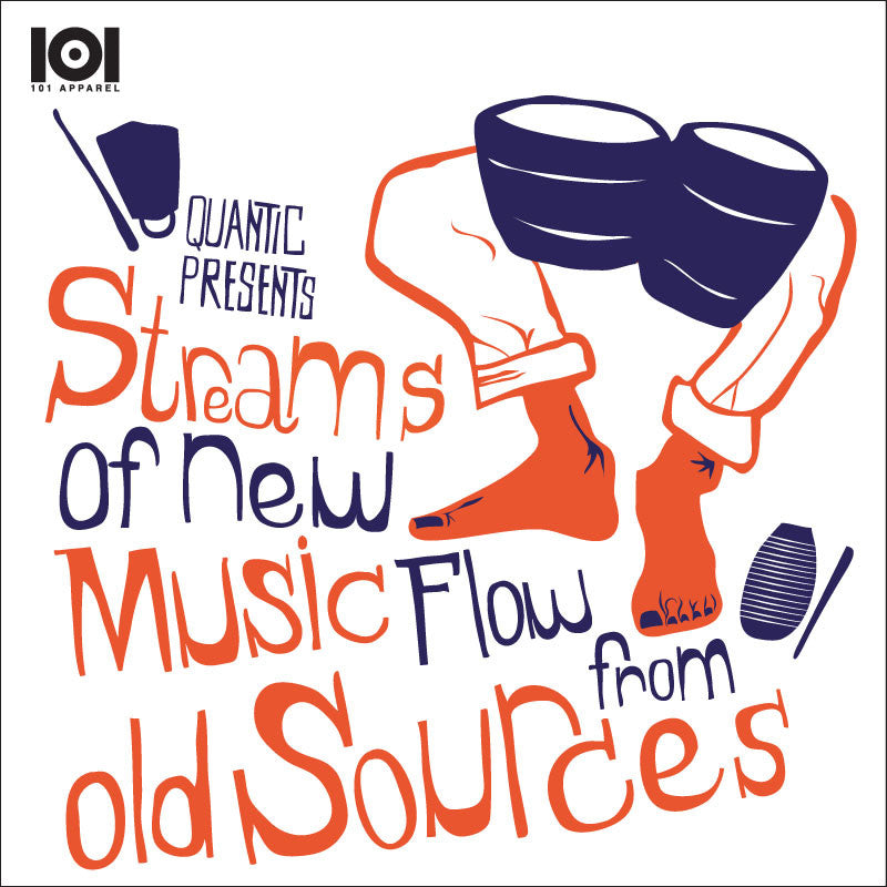 QUANTIC  QUANTIC "STREAMS OF NEW MUSIC FLOW FROM OLD SOURCES" MIX CD