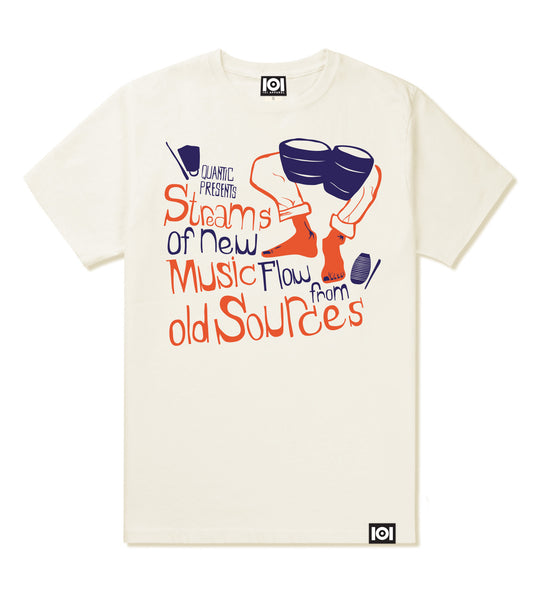 QUANTIC "STREAMS OF NEW MUSIC" MIX CD AND T-SHIRT