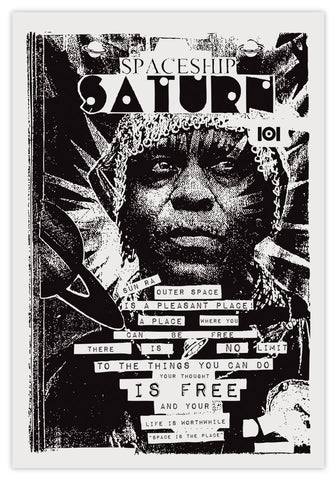SATURN SUN RA - PRINT