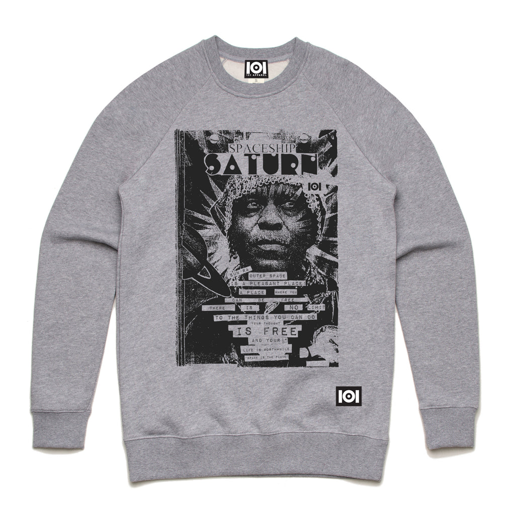 SUN RA - SATURN CREW FLEECE SUN RA - SATURN CREW FLEECE