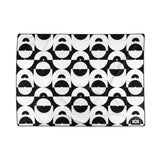 ABSTRACTIONS 01 PATTERN BLANKET - WHITE