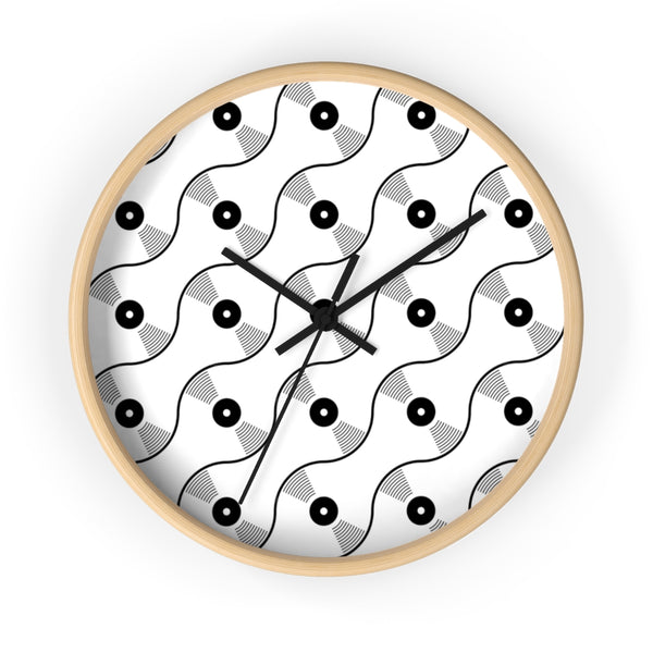 VINYL 01 PATTERN WALL CLOCK VINYL 01 PATTERN WALL CLOCK