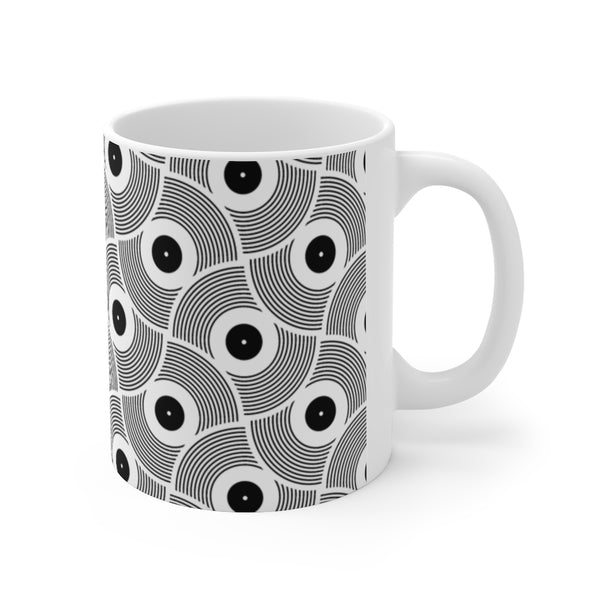 VINYL 02 PATTERN COFFEE MUG