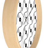 VINYL 01 PATTERN WALL CLOCK