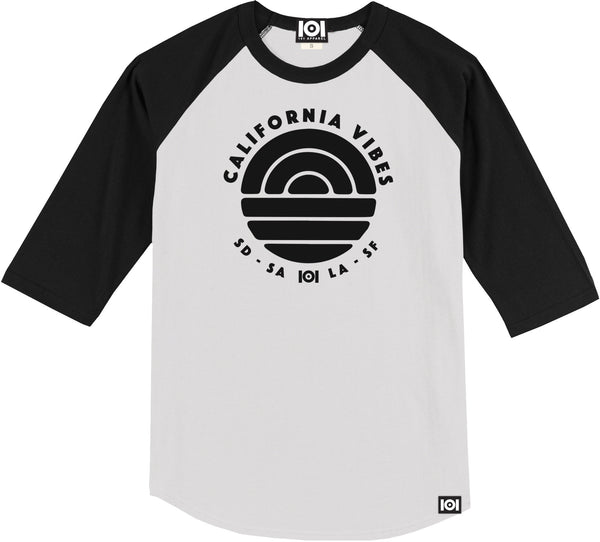 CALIFORNIA VIBES BASEBALL RAGLAN