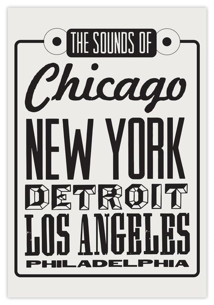 SOUNDS OF THE CITY - PRINT SOUNDS OF THE CITY - PRINT