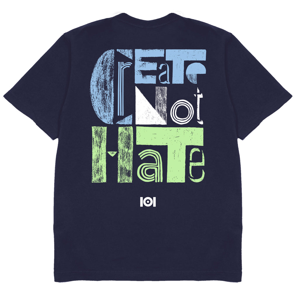 CREATE NOT HATE - NAVY CREATE NOT HATE - NAVY