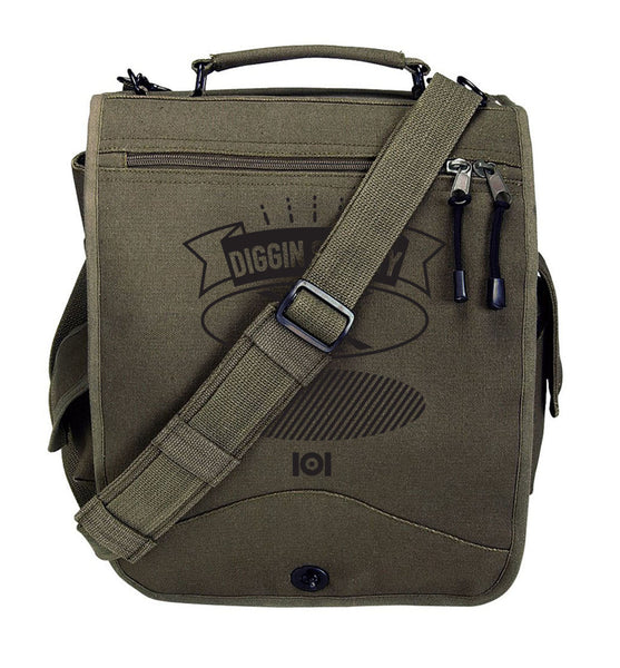 DIGGIN SOCIETY MESSENGER/RECORD BAG