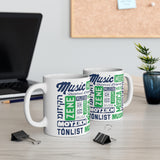 MUSIC - UNIVERSAL LANGUAGE COFFEE MUG - WHITE