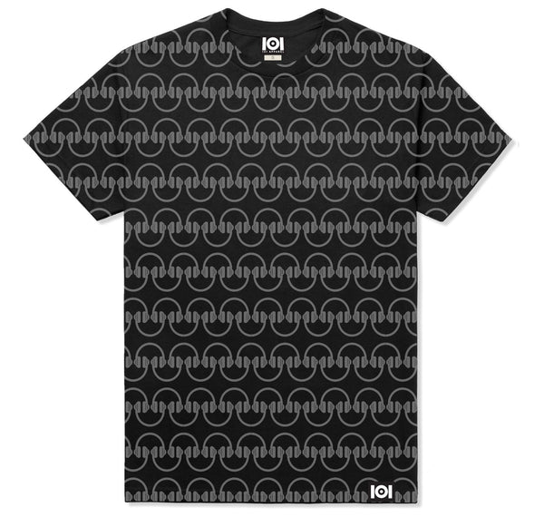 HEADPHONE ALL OVER PRINT SHIRT