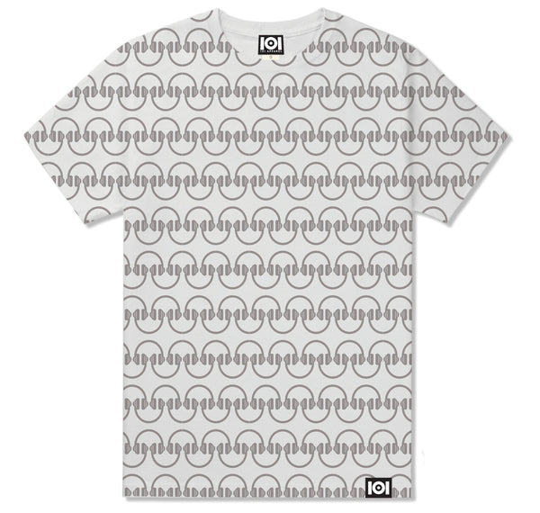 HEADPHONE ALL OVER PRINT SHIRT