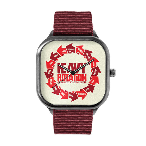 LIMITED EDITION "LIFE IS ART IS LIFE" METAL WATCH